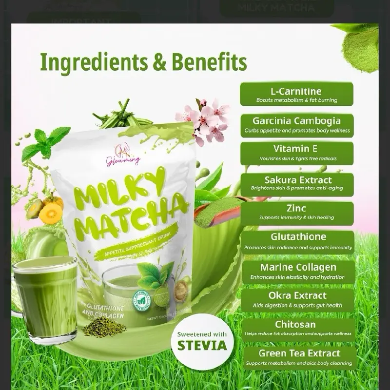 glutathione whitening tablets side effects Milky Matcha With Glutathione At Colagen By Cc Glowming Drink