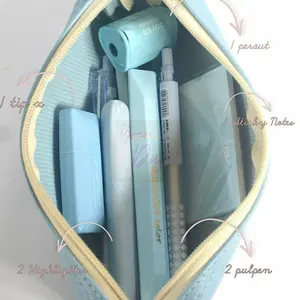 1 SET Alat Tulis serba pink biru/ set alat tulis aesthetics/ set alat tulis untuk sekolah