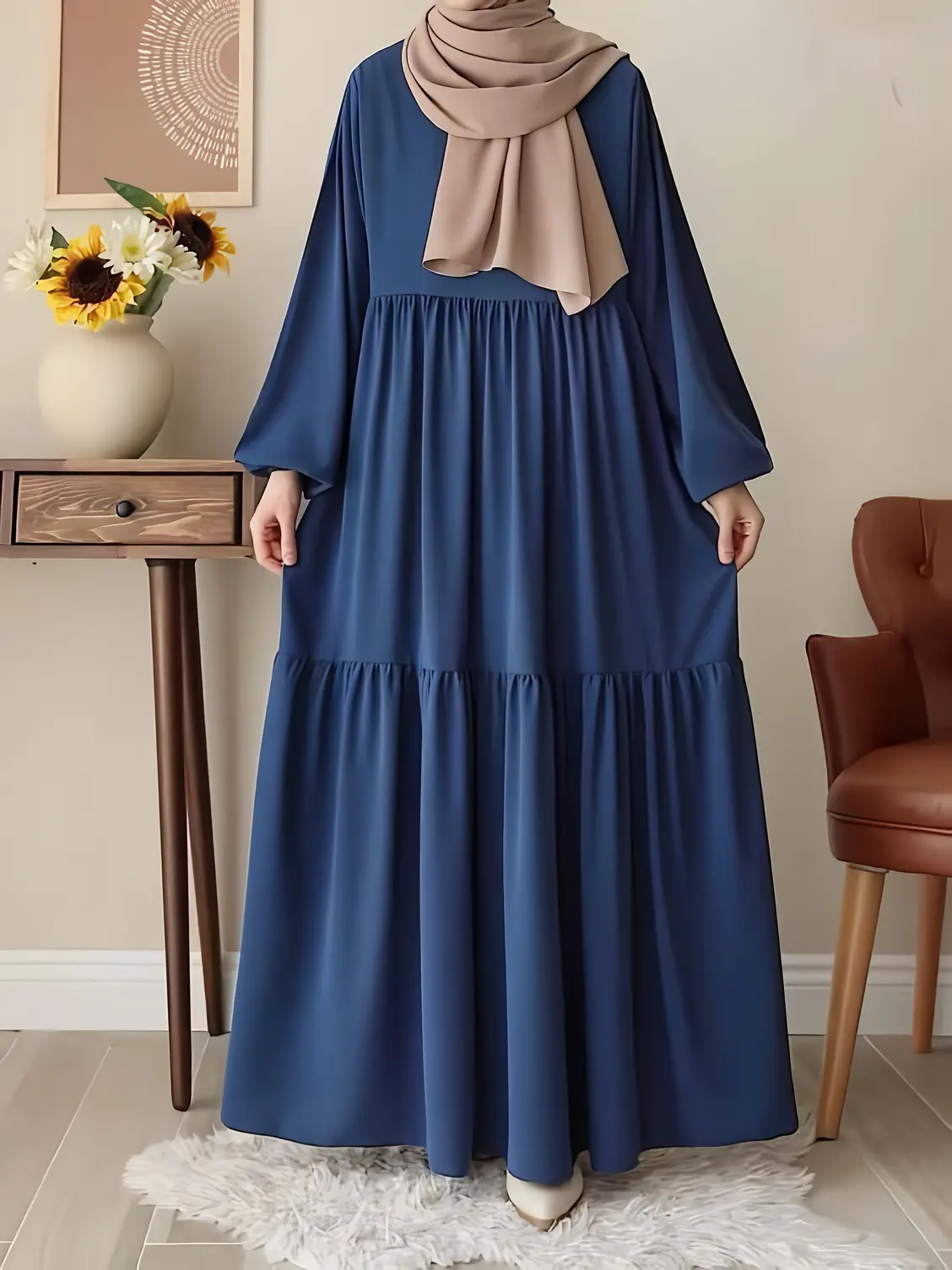 ARUMI Abaya Dress Cringkel airflow Gamis lebaran Wanita Muslim  Dewasa Terbaru 2025 Crinkle Hitam  Remaja Nyaman abaya  exclusive abaya  ameera coquette Syari Casual Maxi Mewah