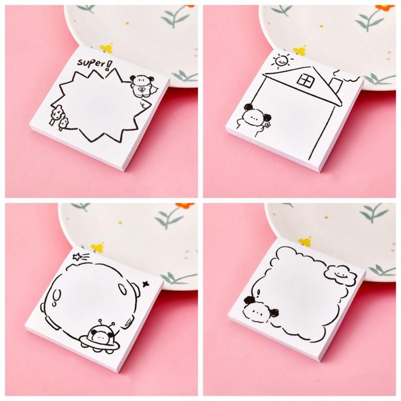 Daily To Do Cute White Sticky Notes Creative High Appearance - TikTok ...