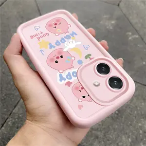 Casing Hp untuk OPPO A3 4G A3 5G A3X 4G A3X 5G A3 Pro 5G A80 5G Case Pola capybara lucu kartun Kasing ponsel silikon Kesing Pelindung Lensa Cesing Anti-Drop Handphone Softcase