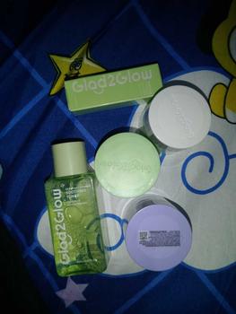 Product Review of Glad2Glow Centella Salicylic Acid Overnight Acne Spot Treatment 5g | Totol Jerawat Salep Jerawat Acne Gel Anti Acne Cream from s**n 1