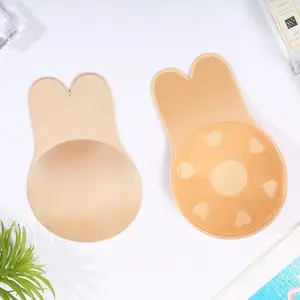 LADYLUXE - BR168 SILIKON | Rabbit Bra Beha Tempel Bra Pad Cover Penutup Tape Lifter Silicon Bh Pakaian Dalam Push Up