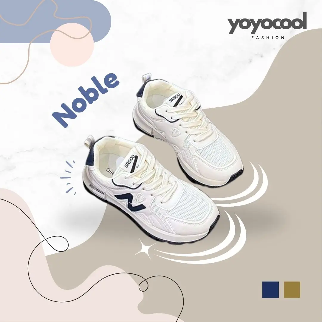 RT Nobli Sport Shoes / Sepatu Sneakers / Sepatu Fashion / Casual Sport / Korean Style