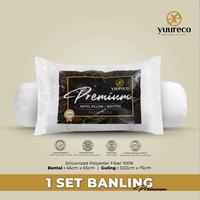 Gambar Bantal Guling 1 set Bantal Dewsa Bundling Paket Hemat Bantal Premium by yuureco - Bantal + Guling  dari yuureco Kab. Gresik 1 Tokopedia