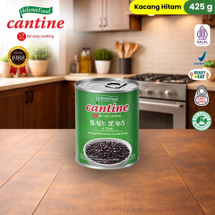 Gambar Cantine Kacang Hitam (Black Beans In Brine) 425 gr dari Helenafood Kota Tangerang Tokopedia