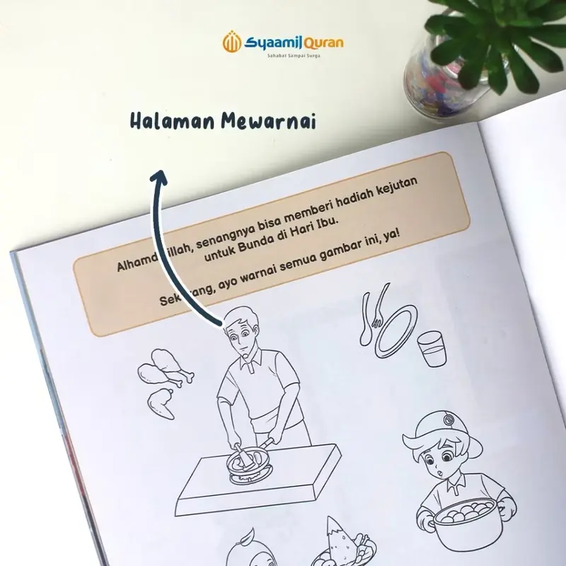 ￼Buku Cerita dan Aktivitas Anak 10 Menit Cerdas Bercerita Belajar & Beraktivitas Level 3 Syaamil Books 6