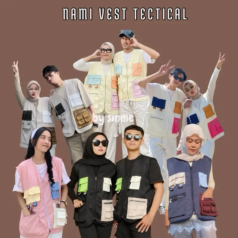 Nami Vest Tactical Rompi//seragam/vest/lucu/best seller