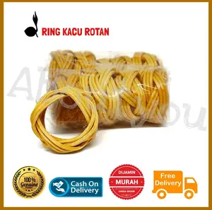 Ring Kacu ROTAN CIncin Dasi Pramuka Kacu Pramuka Kayu RIng Hasduk Siaga Seragam SD SMP SMA