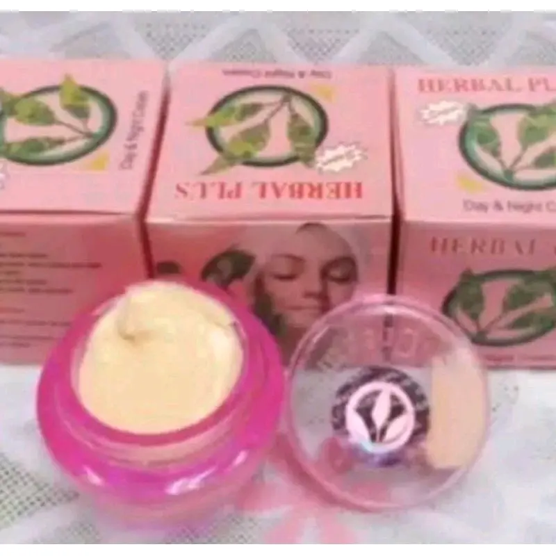 CREAM HERBAL PLUS HOLO DAUN ECER 0
