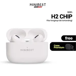 MINIBEST M5 Pro 2 TWS Earphone Headset Bluetooth V5.3 Chip H2 Wireless Charging Sound Dolby Quality