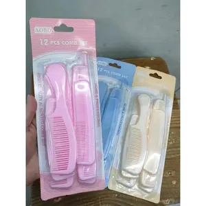 Sisir Set isi 12pcs / Paket Sisir 12set / Sisir 12pcs Comb Set
