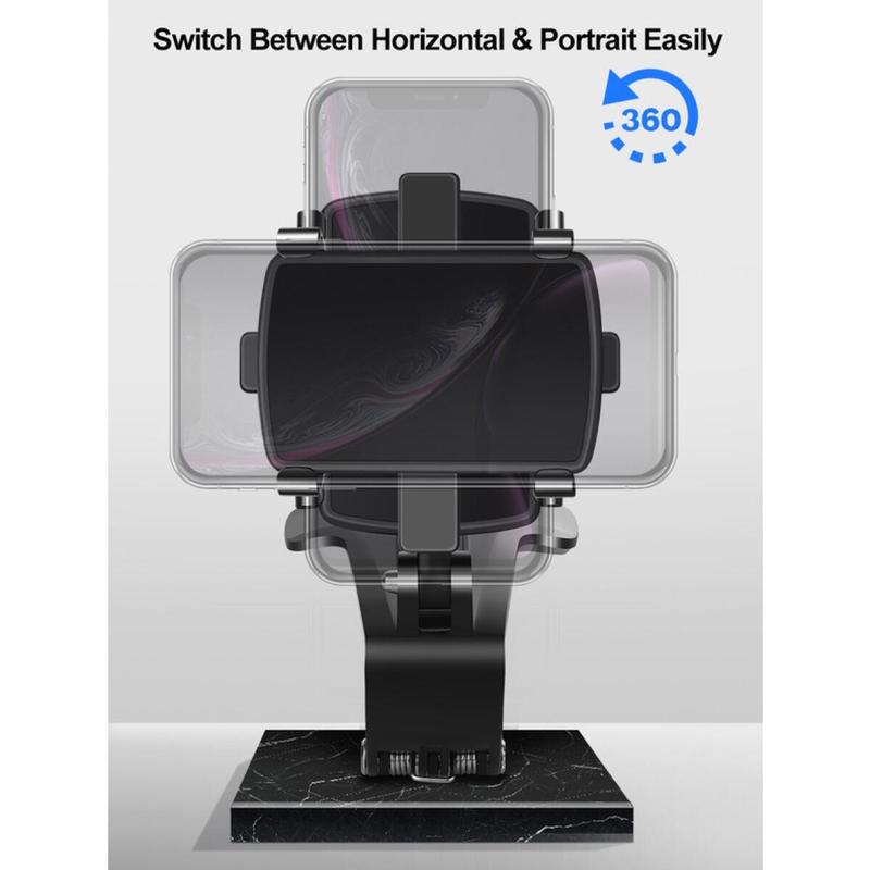 Universal Dudukan Telepon Dasbor Mobil Car Phone Holder Dudukan HP Tersedia Untuk Ponsel Ukuran 3 - 7 inci Dudukan Telepon Snap-On Mudah Dipasang Dan Dihapus 6