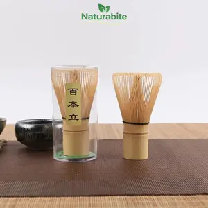 Matcha Whisk Bamboo Brush Green TeaPowder Chasen Tool Matcha Brush TekanSikat Bambu Matcham Matcha Tea WhiskReusable