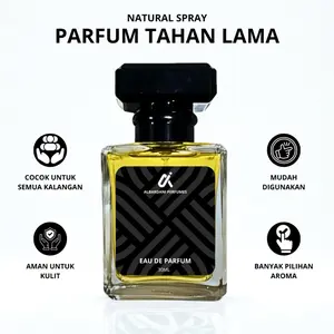 Parfum Tahan Lama 30ml Pria Wanita EDP Segar Manis Minyak Wangi Spray