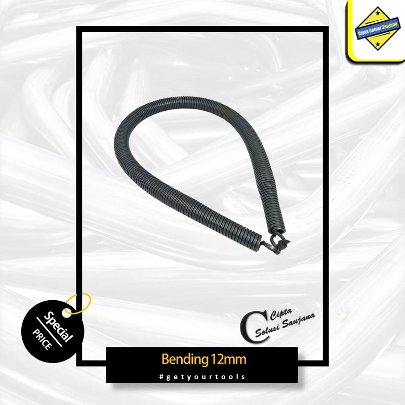 Diameter 12mm ALAT BENDING untuk PIPA 16mm PVC PARALON LISTRIK ALAT TEKUK PER PEMBENGKOK PENEKUK PIPA CLIPSAL CONDUIT SPRING PEER 0