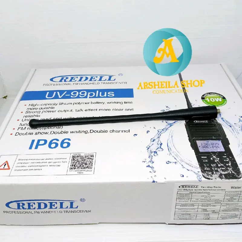 Antena Ht Redel Uv 99 original 7