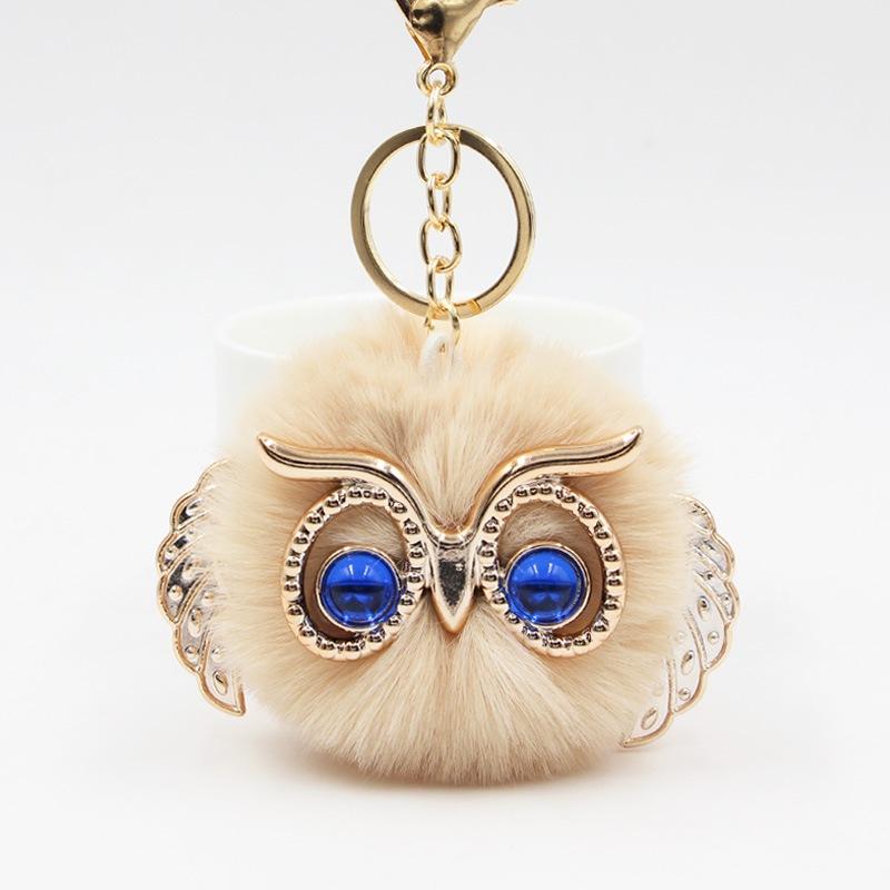 HUMAIRA Pompom Bulu Gantungan Tas Lucu - CC014 5