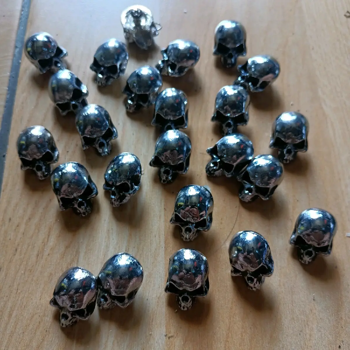 Kancing Custom Skull • Accesoris Rompi