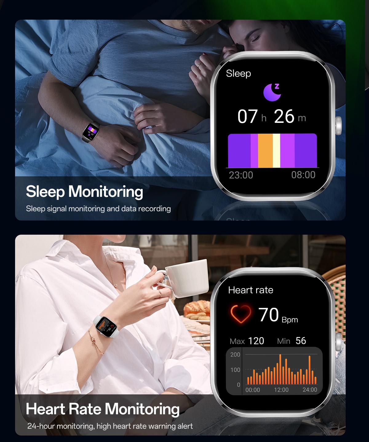 【24H ship】Huafit A2 Official Smartwatch Slim Terbaru | Balas Pesan Singkat Cepat |Monitor Emos| Layar Penuh IPS1.96'' | Super tipis 8.5mm | Tahan Air IP68 | 110+ Mode Olahraga | SpO2 & Detak Jantung 24 Jam |Smartwatch untuk Pria & Wanita Smart Watch Aolon 【24H ship】Huafit A2 Official Smartwatch Slim Terbaru | Balas Pesan Singkat Cepat |Monitor Emos| Layar Penuh IPS1.96'' | Super tipis 8.5mm | Tahan Air IP68 | 110+ Mode Olahraga | SpO2 & Detak Jantung 24 Jam |Smartwatch untuk Pria & Wanita Smart Watch Aolon