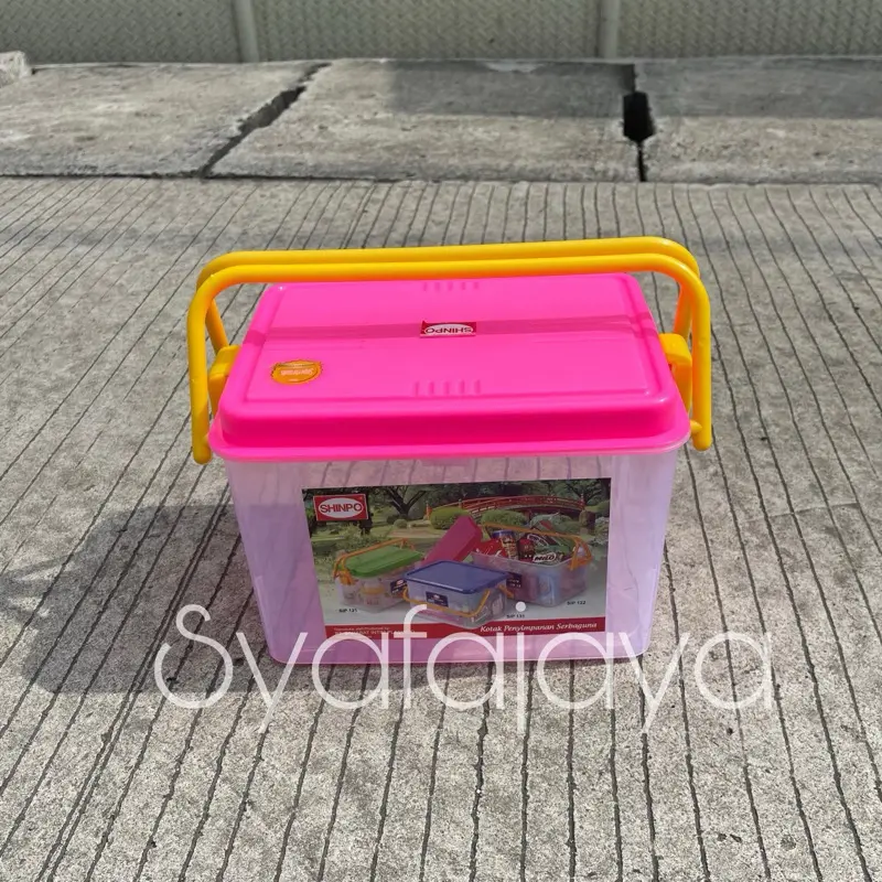 (KHUSUS KARGO) SHINPO - Box Container Ukuran Cb 8-10-15-18-25-27-30-45Liter 8
