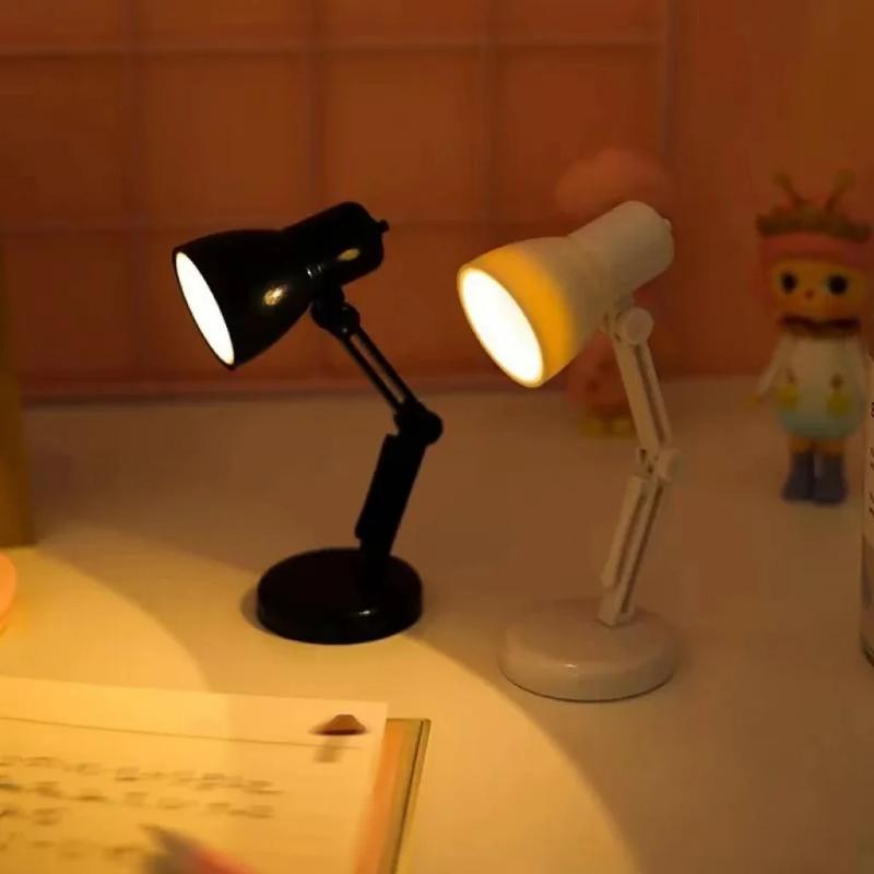 Đèn Bàn Mini LED Đọc Sách Gấp Được, Ánh Sáng Vàng Bảo Vệ Mắt, Dành Cho Sinh Viên Ký Túc Xa, Đọc Sách Dễ Dàng