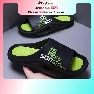 Starlight Sandal Pria Kekininan Jelly Sandal Tebal/Sandal Rumah/Sandal PVC Anti Slip/Sandal Slip On HSN226