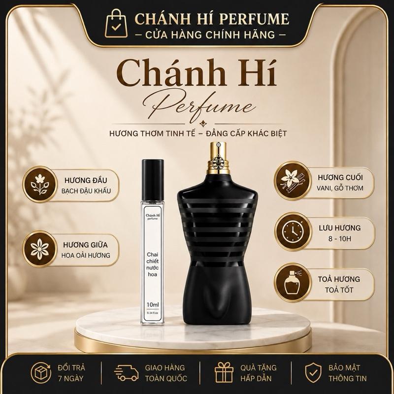 Nước hoa nam ( 10ml) Le male Le Pearfum xịt thơm