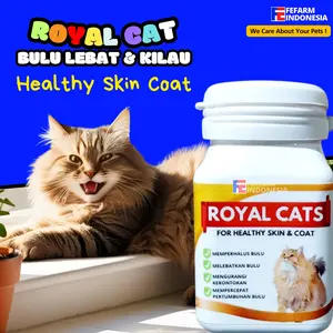 Royal Cats Vitamin Bulu Dan Bulu Rontok Kucing Per Kapsul FEFARM