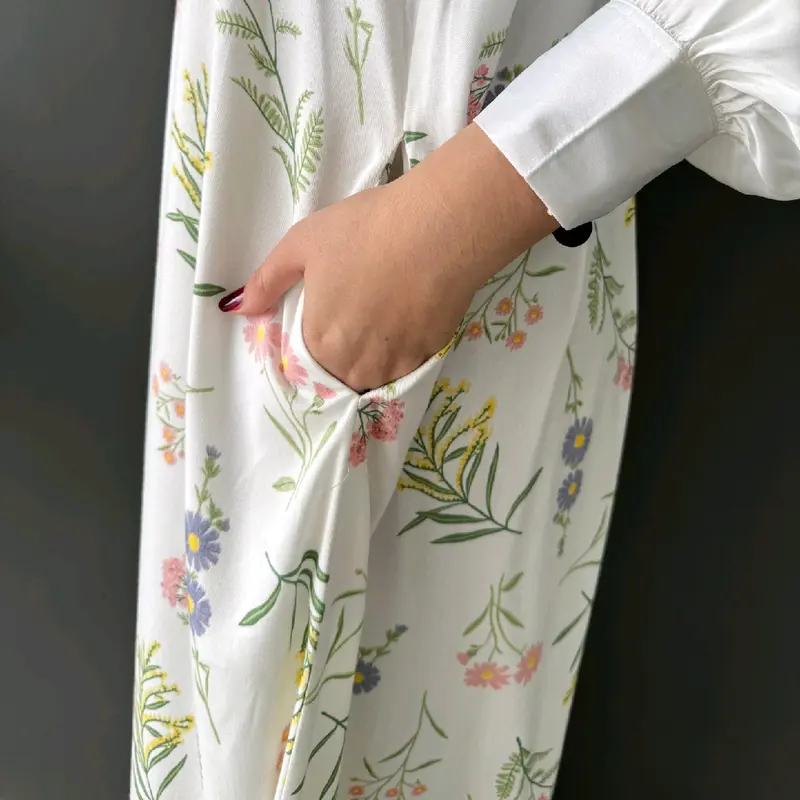 Devi Dress By Jelita Cantik Elegant Manis Gamis Muslim 4