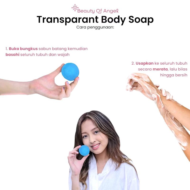 glow soap mencerahkan badan perawatan kulit tubuh & wajah Membersihkan Bodycare 1