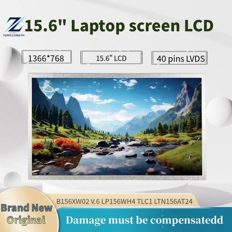 Màn hình laptop LED LCD tiêu chuẩn 15,6 inch mới, 40 chân, B156XW02 V.6,…