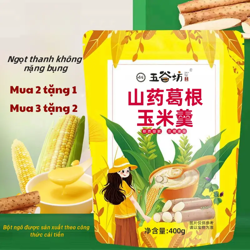 [MUA 2 TẶNG 1, MUA 3 TẶNG 2] Súp Ngô Sắn Dây Dinh Dưỡng Khoai Từ, Bữa Ăn Kiêng Lành Mạnh Bổ Dưỡng Cho Sức Khỏe Gói 400g