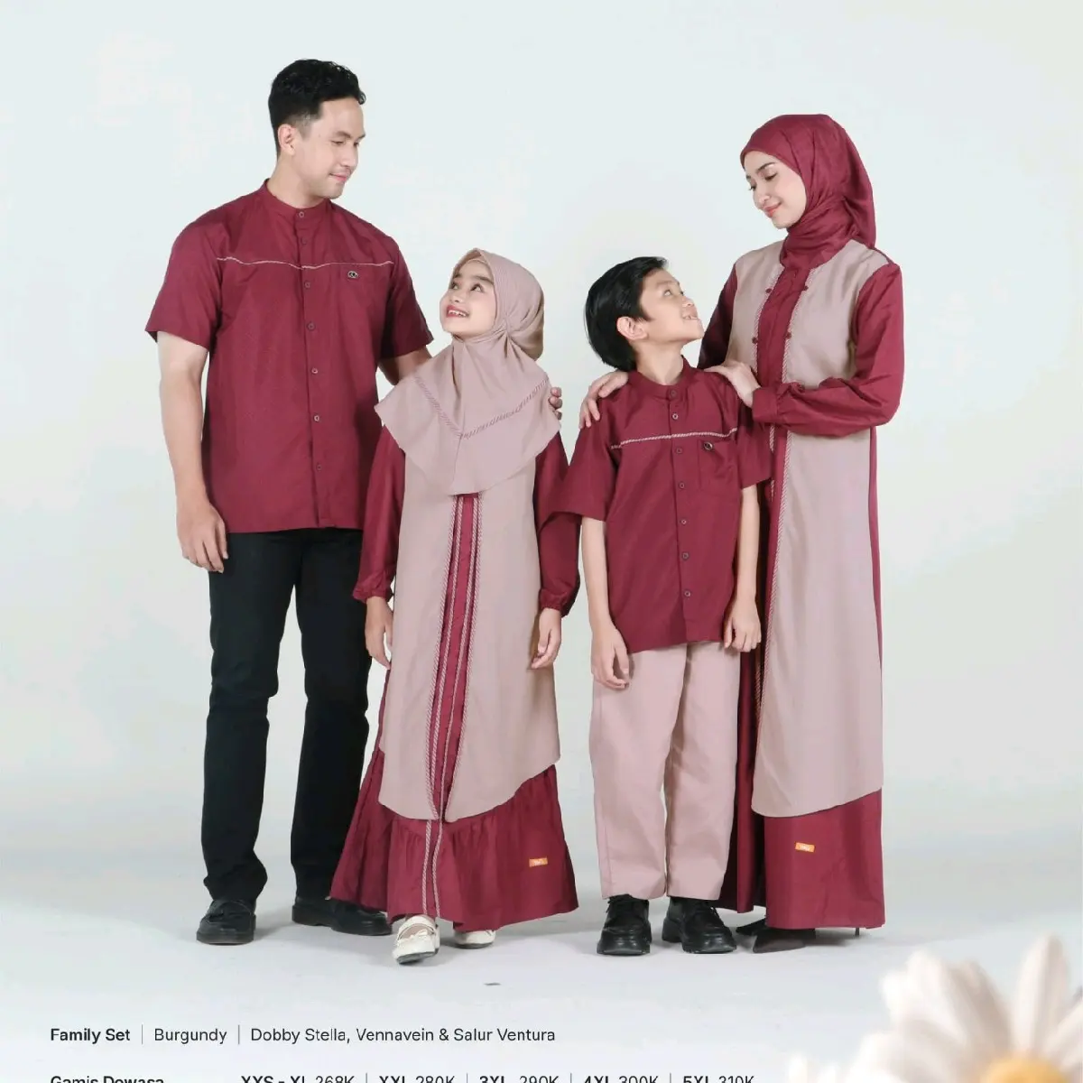 Sarimbit terbaru 2025, bella , seragam keluarga, couple keluarga