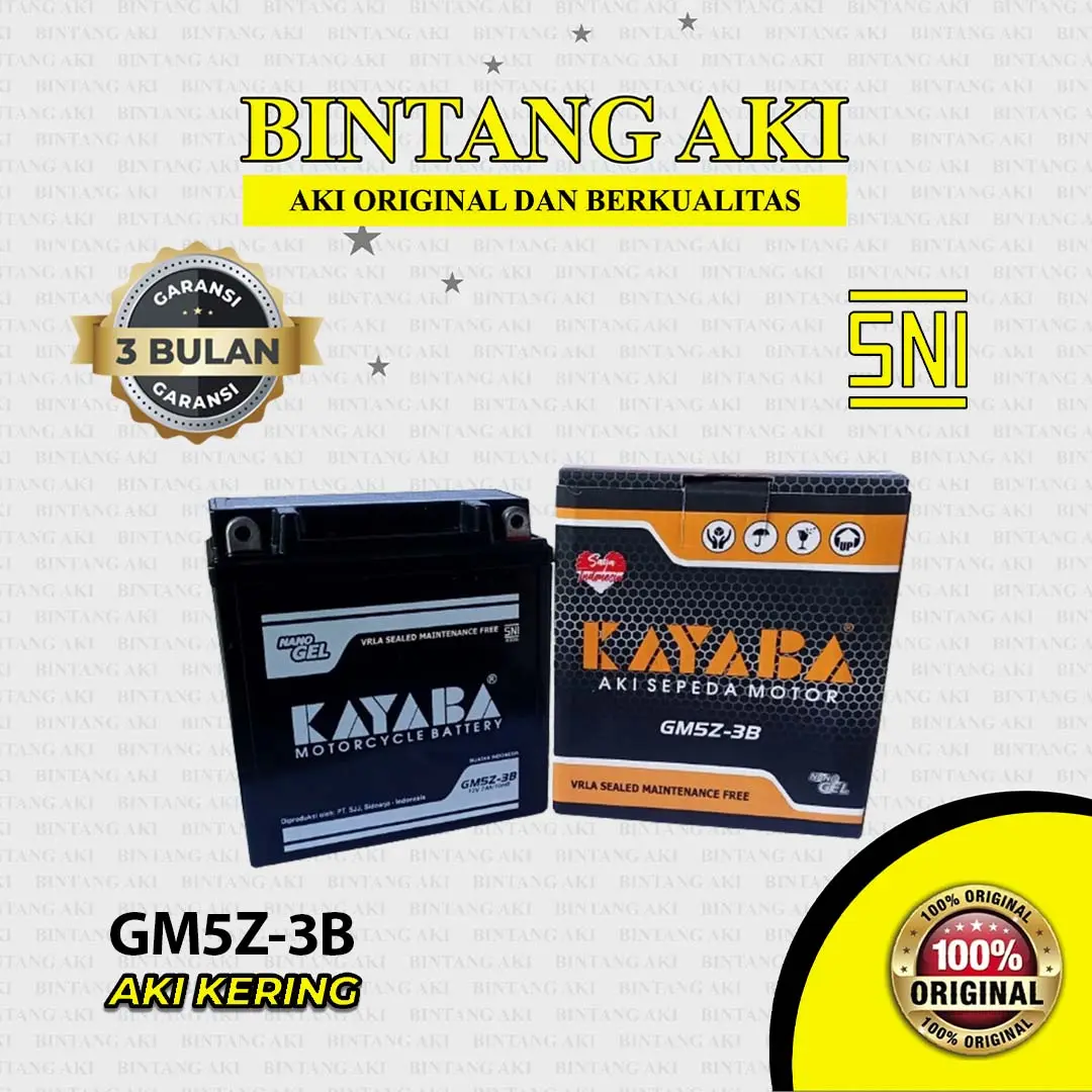 Aki Motor Smash 110 KAYABA GM5Z-3B AKI KERING