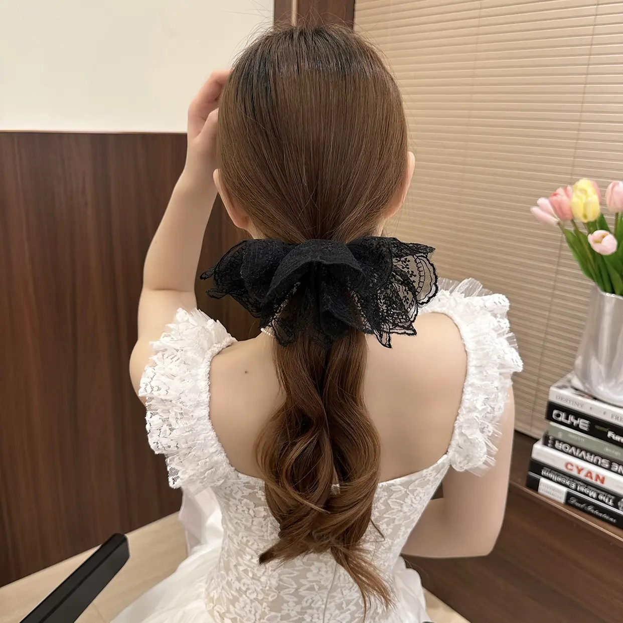 Dây Buộc Tóc, Cao Cấp, Phụ Kiện Trang Trí, Thích Hợp Làm Quà Tặng, Đồ Trang Trí Ngày Lễ, quà tặng Tiệc Tùng