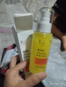 Product Review of Whiteinc AHA Body Serum Mencerahkan melembabkan Kulit kusam dan Kering lotion pemutih peeling hb aha Pencerah Tubuh Melembutkan handbody tone Hitam dan Mengencangkan whitening from I**a M**h U**k U** 1