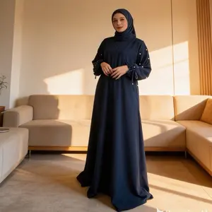 Abaya Saraya - Abaya Mewah - Abaya Simpel 2026 - Abaya Sabrina Anti Uv