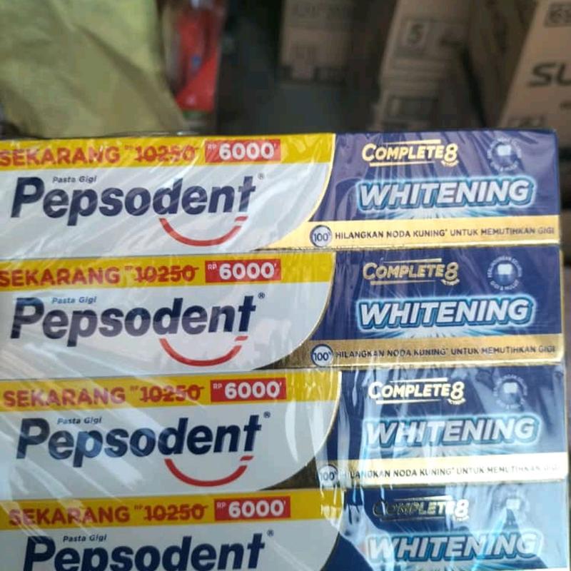 12 pcs pepsoden complit whitening/ herbal 65gr 0