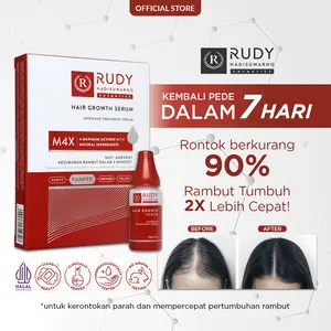 Rudy Hadisuwarno Cosmetics Hair Growth Serum NEW 6x9 ml