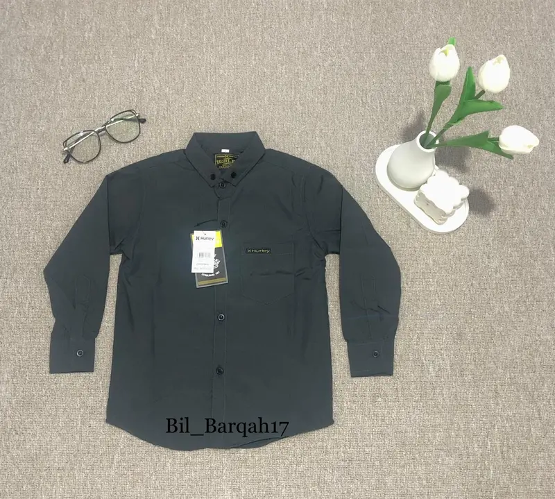 Kemeja Anak Laki Laki Import Premium/Kemeja Anak Lengan Panjang Terbaru Bahan Katun Super Poplin Dan Okspord Bisa Bayar Di Tempat [COD] 0
