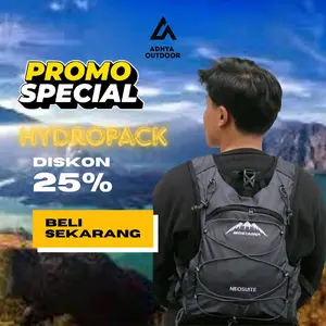 Montagna Tas Hydropack Neosuite 10L Waterproof untuk TrailRunning Motorcross dan Sepeda Seri Neosuite Tas Olahraga Outdoor