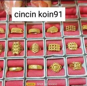 CINCIN koin 91 asli jewelry gelangresleting
