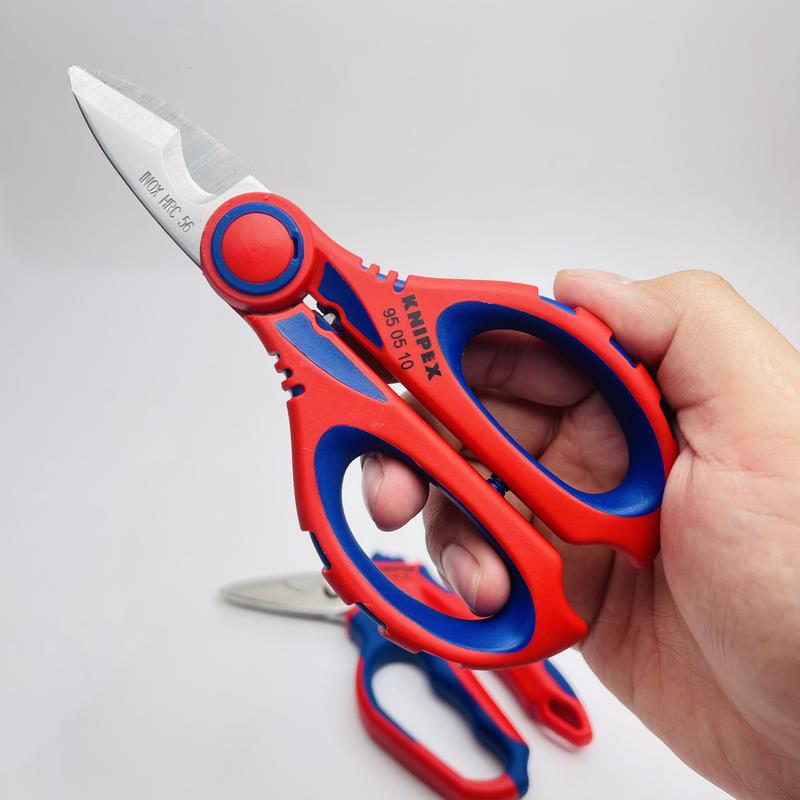 KÉO CẮT DÂY ĐIỆN KNIPEX 95 05 10 SB - Chính hãng