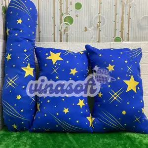 Bantal SILICON Motif 1 Set/Bantal guling SILICON Super Lebih Bagus dari Dacron