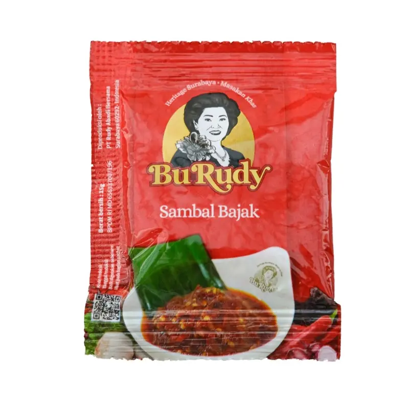 Sambal Sachet Bu Rudy isi 10 Pcs Oleh2 Khas Surabaya 7