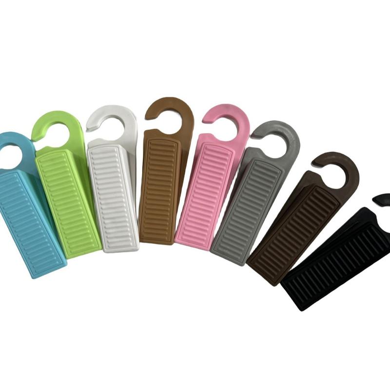 Product Introduction of Safety Silicone Door Stopper Door Bottom Windproof Block Wedge Door Stopper Home Office  Rear Retainer Anti-collision Pad 16