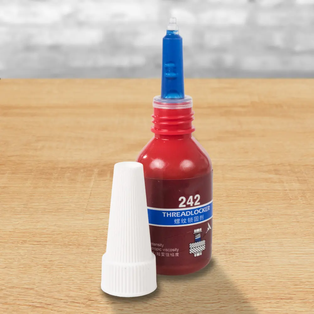 Lem Baut Multifungsi Blue Threadlocker Anaerobic Glue 10ml - 242 - No Color Logam