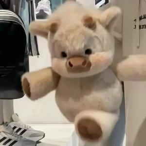 Vaca Highland escocesa en movimiento Disponible en 5 colores Juguete de peluche de vaca adorable Muñeco de animal de peluche de vaca esponjoso Compañero muñeco Decoración para el hogar Regalo de cumpleaños estilo caricatura
