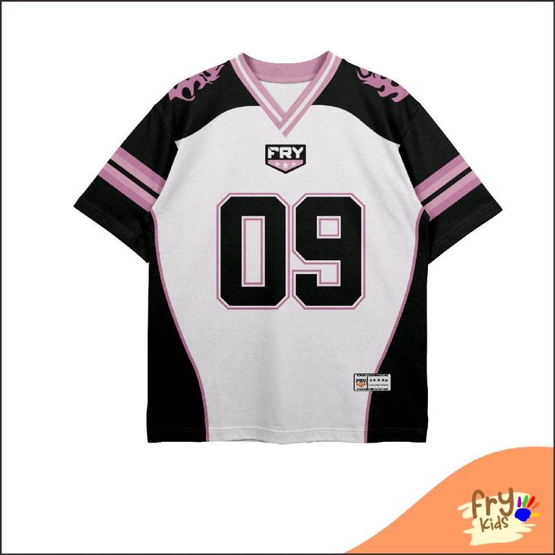 FRY jersey oversize anak / kaos jersey 1-12 tahun/ jersey street wear / jersey rugby / jersey hockey Fashion Baju Outdoor Sport Olahraga 1